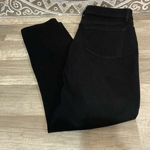 TALBOT'S Slim Black Ankle Jeans Size 10